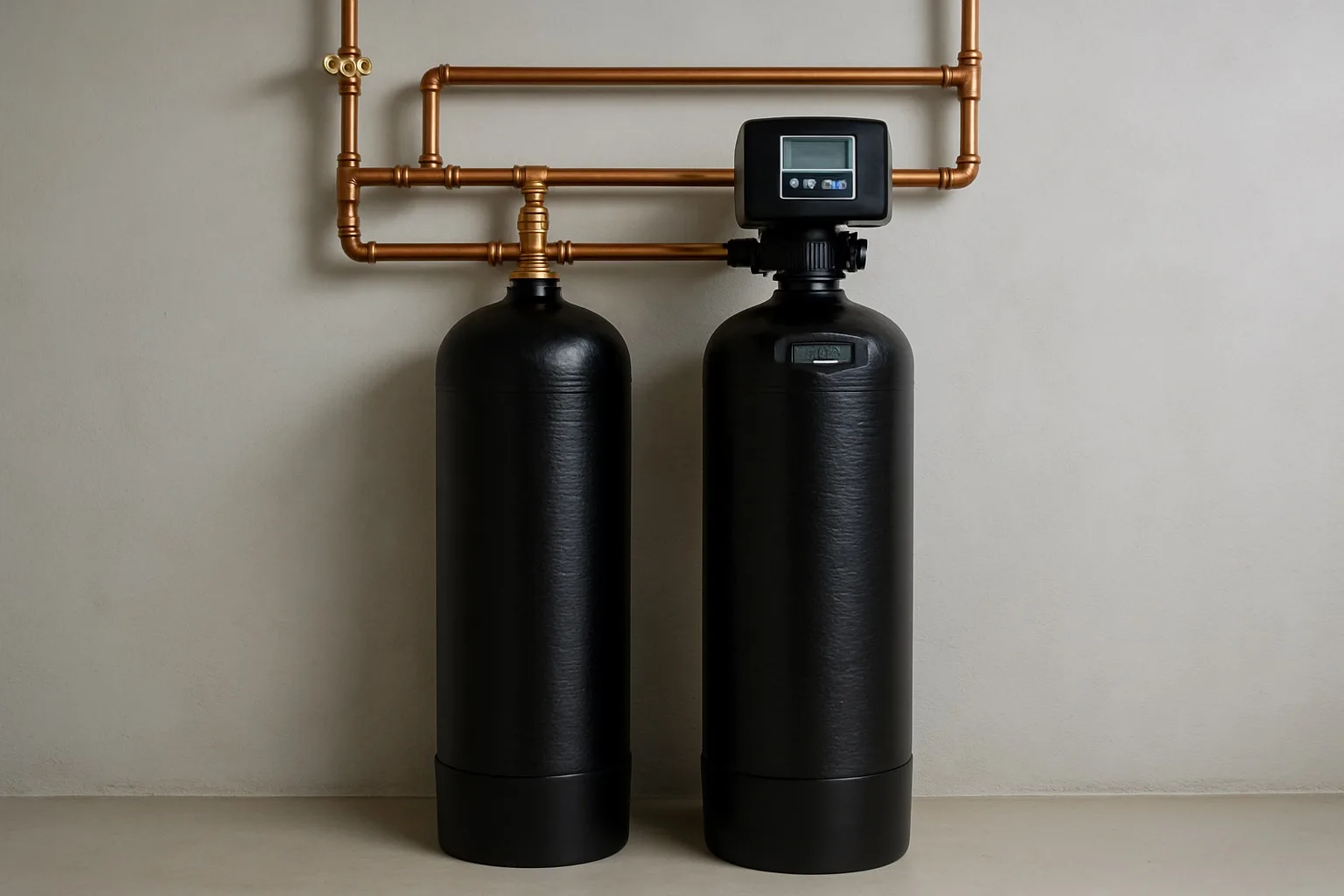 City water softening and filtration system