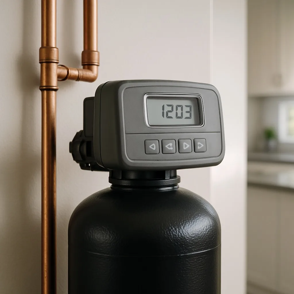 Water softener and filter installation