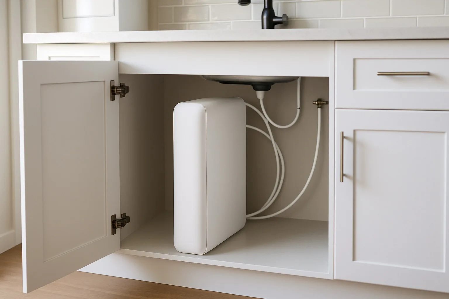 HW800 AlkaPro tankless reverse osmosis system